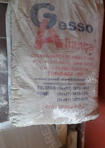 Saco de Gesso 40 kilos Londrina